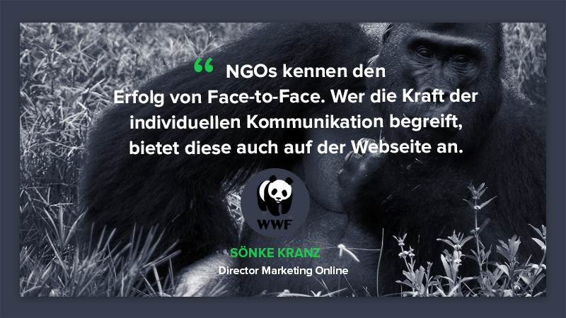 Ein Livechat auf der Webseite einer NGO? Der WWF macht es vor! Ein Livechat auf der Webseite einer NGO? Der WWF macht es vor!