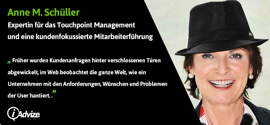 Touchpoint-Management mit Anne M. Schüller Touchpoint-Management mit Anne M. Schüller