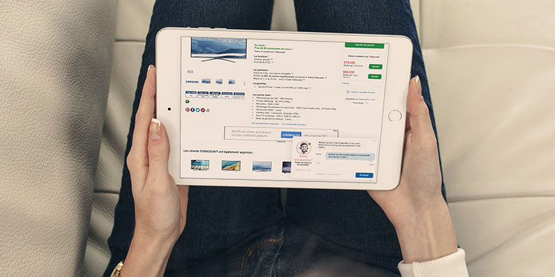 ibbü experts guide 17,000 visitors in their purchases each month on Cdiscount ibbü experts guide 17,000 visitors in their purchases each month on Cdiscount