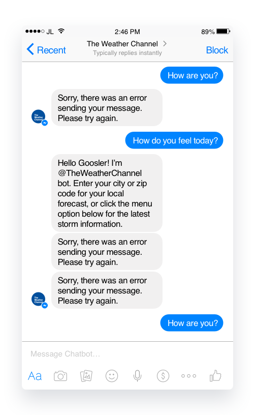 5 Blunt Truths About AI and Chatbot Limitations Error Try Again iAdvize