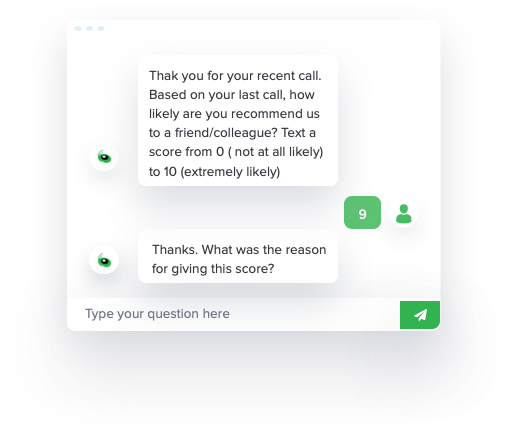 Online Conversation Content Chat Window Score 9 iAdvize