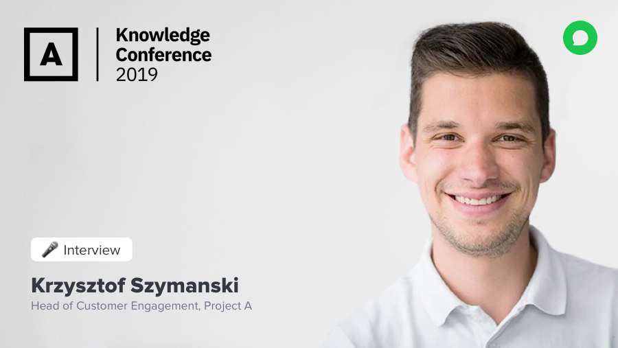 Von CRM zu CXM: eine Konversation mit Krzysztof, Head of Customer Engagement bei Project A Von CRM zu CXM: eine Konversation mit Krzysztof, Head of Customer Engagement bei Project A